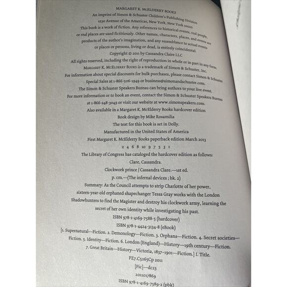 The Infernal Devices Ser.: Clockwork Prince by Cassandra Clare (2013, Trade... - Picture 10 of 10